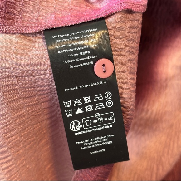 Baum und Pferdgarten Anthropologie pink Abira Dress size 0 NWT - Picture 14 of 14